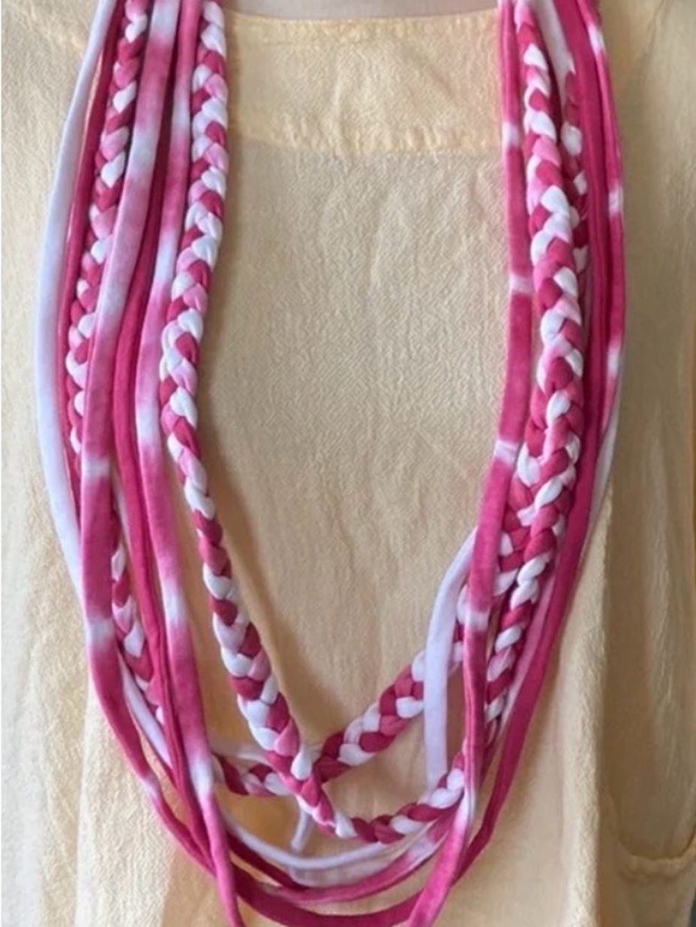Rising Tide Handmade Rope Braided Fabric Scarf/Headband